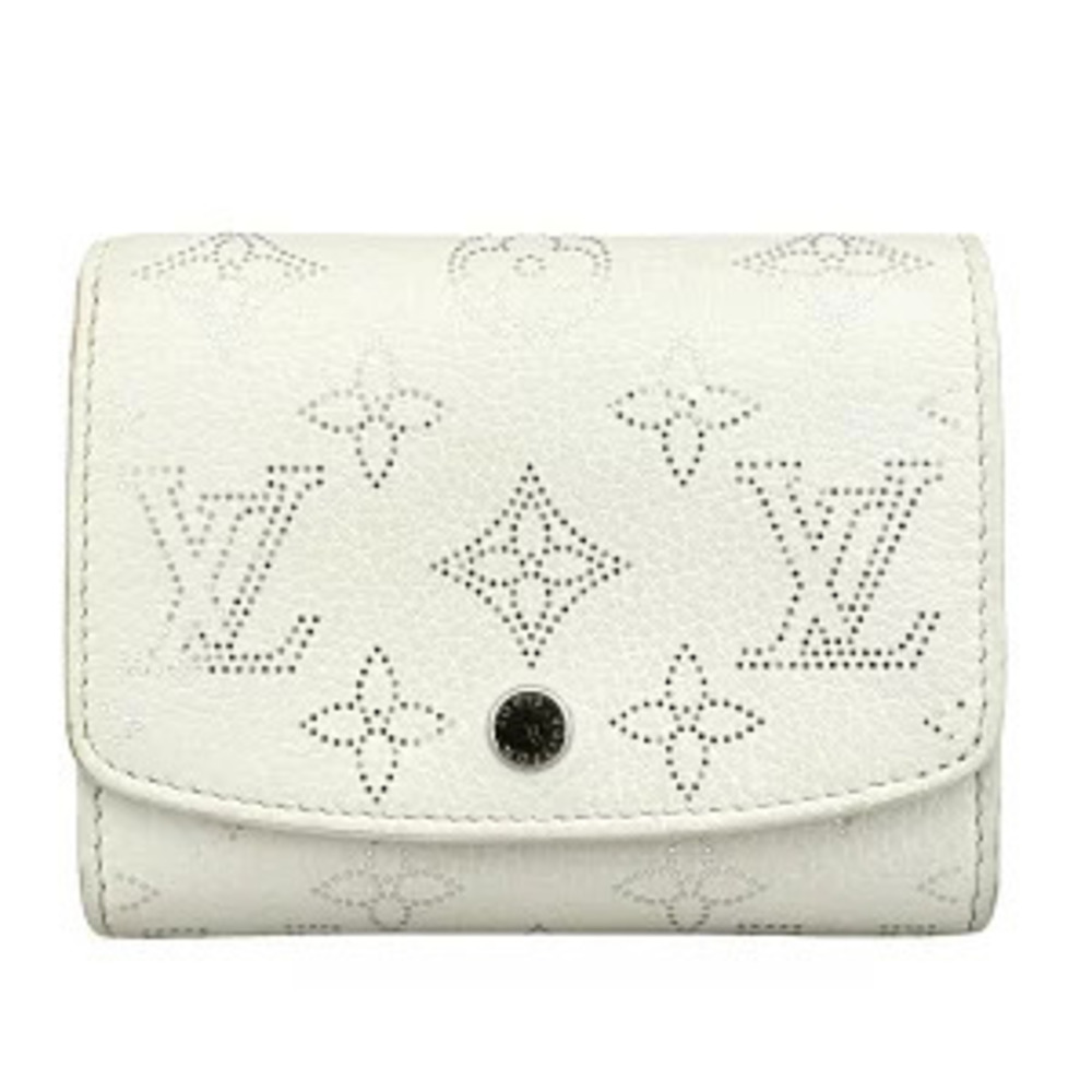 Louis Vuitton Mahina Portefeuille Iris Compact Bi fold Wallet